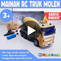 RC Truk Molen Remot Control Cas - Mainan Mobil Truck Mixer Anak Remot