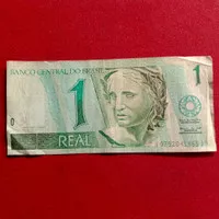 uang kertas Brazil 1 Real (República Federativa do Brasil) (2003)