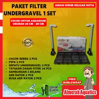 Under Gravel filter ( filter dasar )