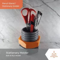 Bolt & Nut Stationary Holder | Pencil Holder | Desk Organizer