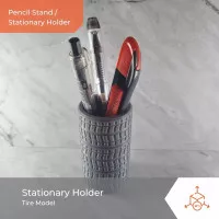 Tire Stationary Holder | Pencil Holder | Desk Organizer | Model Ban