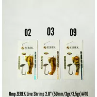 Soft Lure Zerek Live Shrimp 2.0