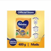 minuman susu bubuk bebelac 4 madu 3-6 tahun box 400gr