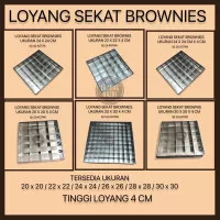 loyang sekat brownies