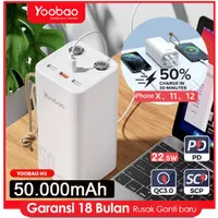 Powerbank 50000mAh - Yoobao H5 Power Bank 50.000mAh Powerbank iPhone