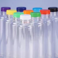 botol plastik almond 250 ml SN Pet - putih