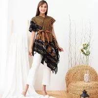 tunik tenun troso osaka/batik tunik wanita murah/baju tenun wanita