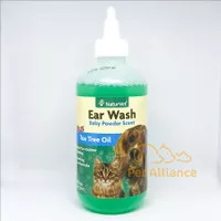Cat Ear Wash Plus Tea Tree Oil - Pembersih Telinga Kucing | NATURVET