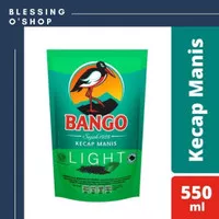 KECAP MANIS BANGO LIGHT / BANGO KECAP MANIS LIGHT - 550ML