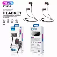 HEADSET HANDSFREE PHILIPS ST-H05 ORIGINAL SUPER BASS+ IN-EAR EARPHONE