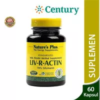 NATURE`S PLUS LIv-R-Actin 60s / Suplemen / Detoxs / Hepatitis