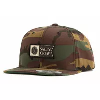 Topi Salty Crew Alpha Stamped 6 Panel Cap (Camo) / Topi Salty Crew