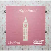 BIG BEN - Die Cut Bahan Scrapbook Mahar