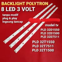 BL/ BACKLIGHT TV LED POLYTRON PLD 32D1550 32D7511 32D1500 LED TV 8 K