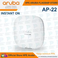 Aruba Instant On AP22 R6M50A Access Point with 12V/18W Power adapter