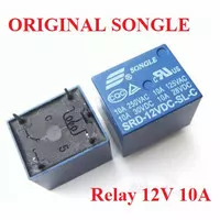 SRD-12VDC-SL-C Relay 12Vdc 5 Pin PCB 10A Original Songle