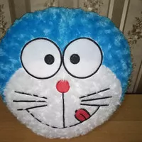 Bantal Boneka Kepala Karakter Doraemon Keropi Bahan Snail
