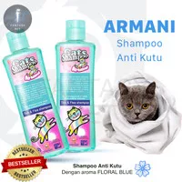 Shampoo KUCING Armani Anti Kutu Tick and Flea 200mL obat kutu kucing