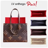 Bag Organizer For LV MM Neverfull Onthego Longchamp Sekat Lepas Pasang
