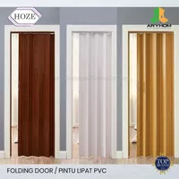 FOLDING DOOR Pintu Putih lipat PVC Hoze