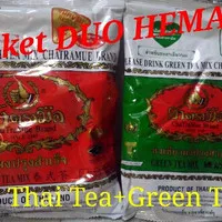 Paket Hemat Thai Tea dan Green Tea Cha TraMue Brand