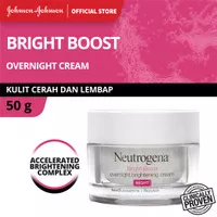 NEUTROGENA Bright Boost Overnight Cream - Perawatan Wajah 50gr