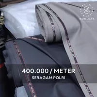 Kain Bahan Seragam POLRI Wool Atasan/Bawahan