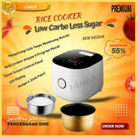 Rice Cooker Low Carbo Less Sugar Healthy Multi Smart Rice Cooker