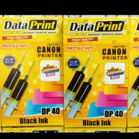 TINTA DATA PRINT DP 40 BLACK / TINTA SUNTIK CANON HITAM