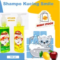 Shampo Kucing Anjing Kelinci Anti Kutu dan Jamur Sampo Smile kucing
