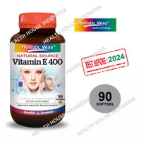 VITAMIN E / Holistic Way Vitamin E 400 IU (Natural Source) 90 CAPS