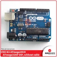 UNO R3 ATmega16U2 ATmega328P DIP like Arduino Uno R3 DIP without cable