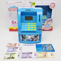 MAINAN EDUKASI ANAK CELENGAN MENABUNG ATM MINI TERBARU UNIK KEREN