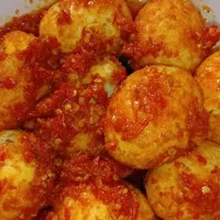 Telur Telor Balado 1/2 kg No Msg