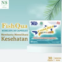 FISHQUA NEWCAPS 30 CAPSULES (SQUALENE+VIT E)