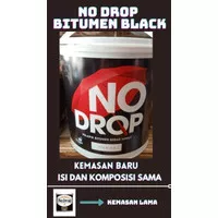 Cat Pelapis No Drop BITUMEN BLACK 4 Kg Nodrop Anti Bocor - NoDrop-