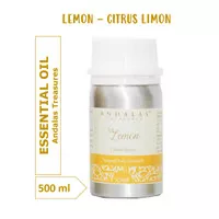 500 ml LEMON Essential Oil 100% Murni Minyak Atsiri Andalas Treasures