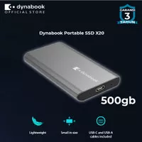 Dynabook Portable SSD X20 500 GB - FREE FLASHDISK 32GB