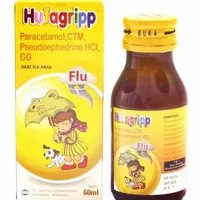 Hufagrip Kuning Sirup Syr Flu Batuk 60ml
