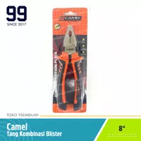 Camel Tang Kombinasi 8 Inch Kemasan Blister Grip Tebal Plier 8