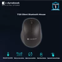 Dynabook T120 Silent Bluetooth Mouse - Black