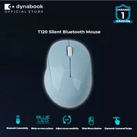 Dynabook T120 Silent Bluetooth Mouse - Ice Water