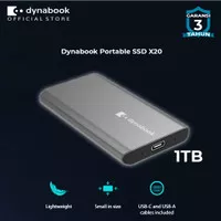 Dynabook Boost Portable X20 SSD 1 TB - FREE FLASHDISK 32GB