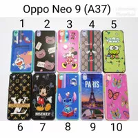 Case Softcase Karakter Cewe For Oppo Neo9 / Case Ultrathin Oppo Neo 9