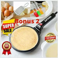 crepes maker pan teflon pancake risol kulit lumpia Idealife IL 205s
