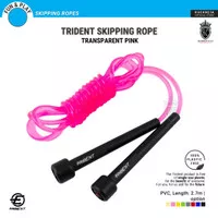 Trident Skipping Rope - Transparent Pink