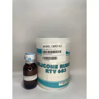 Silicone Rubber RTV 683 / 1 KG dan Catalyst 50 Grams