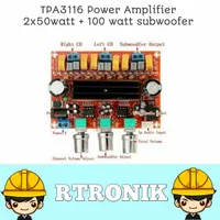 TPA3116 amplifier class d tpa3116 2 x 50watt dan 100 watt