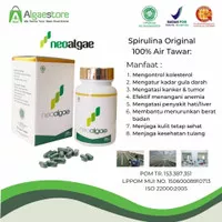 NEOALGAE SPIRULINA 60 kapsul Pencegah & Pengobatan Penyakit ganas