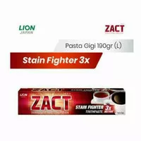 zact stain fighter toothpaste pasta gigi 190 gram